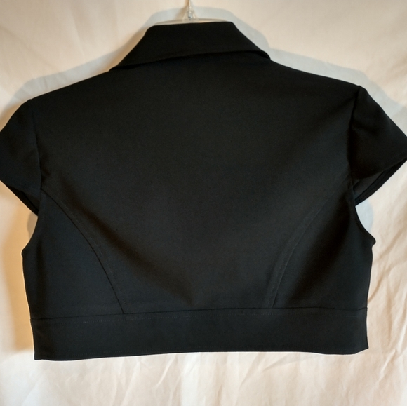 London Times 2 piece black and white dress size 8 - Picture 9 of 10